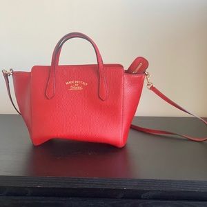 COPY - Red Crossbody top handle Gucci classic bag